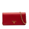 Prada Saffiano Wallet On Chain
