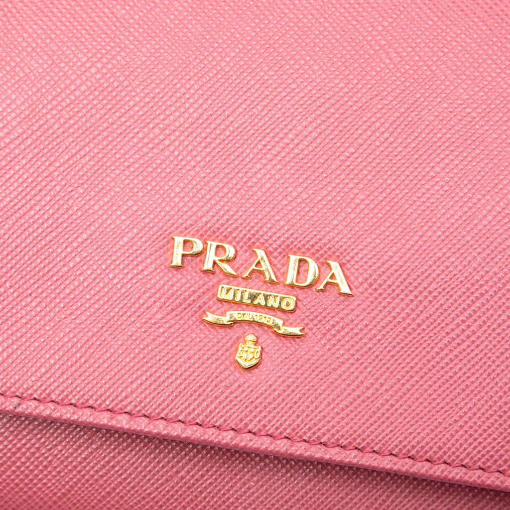 Prada Saffiano Wallet On Chain