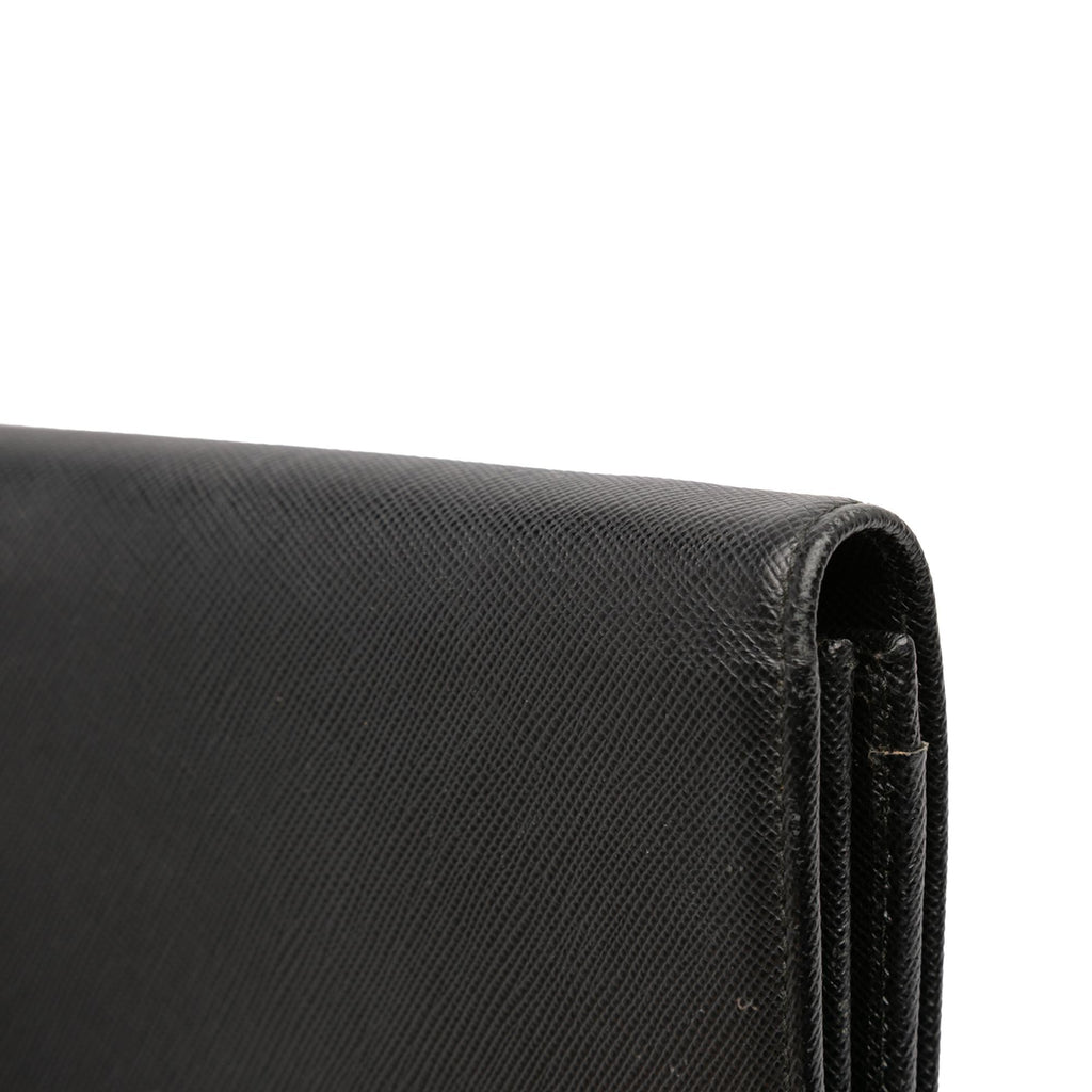 Prada Saffiano Wallet on Strap