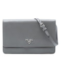 Prada Saffiano Wallet on Strap