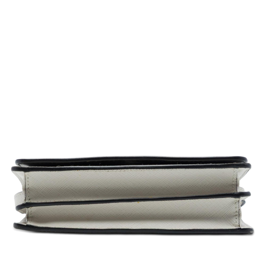 Prada Saffiano Wallet on Strap