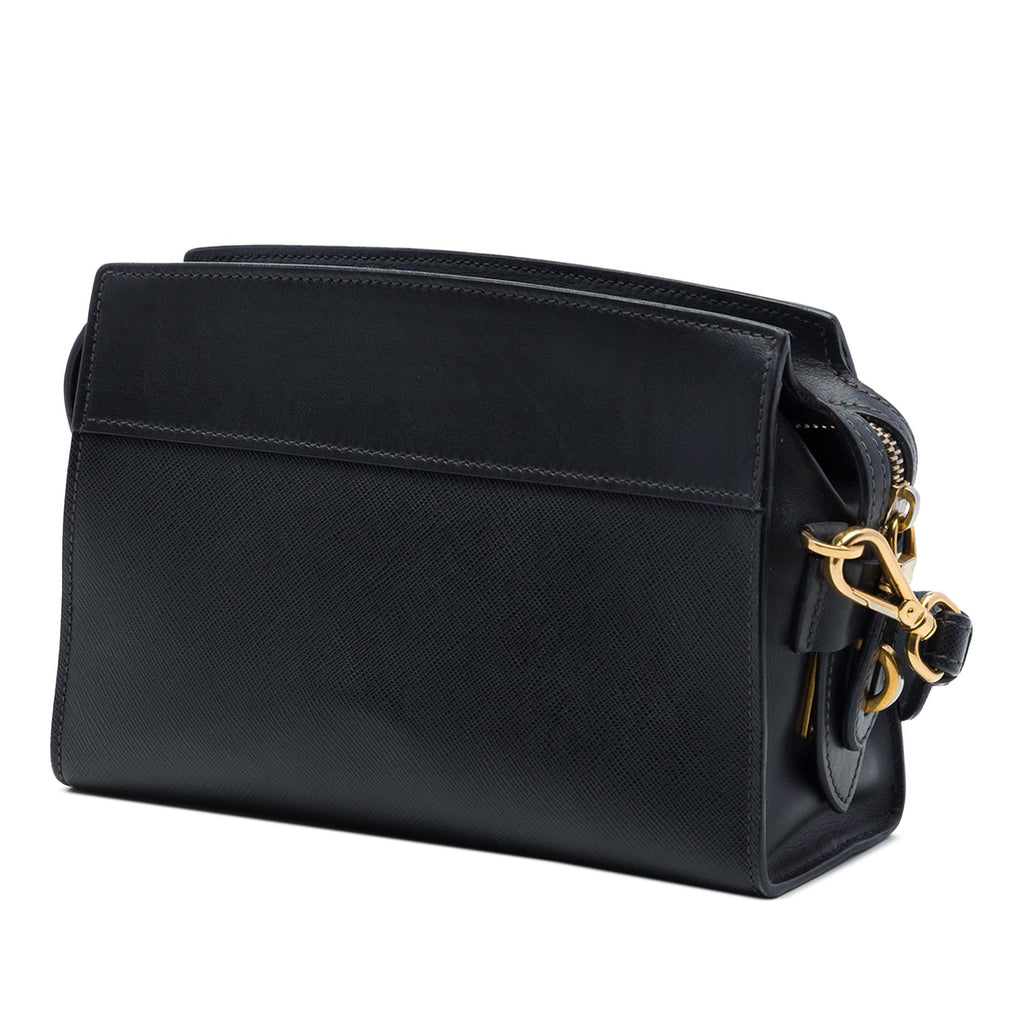 Prada Saffiano and City Calf Esplanade Crossbody