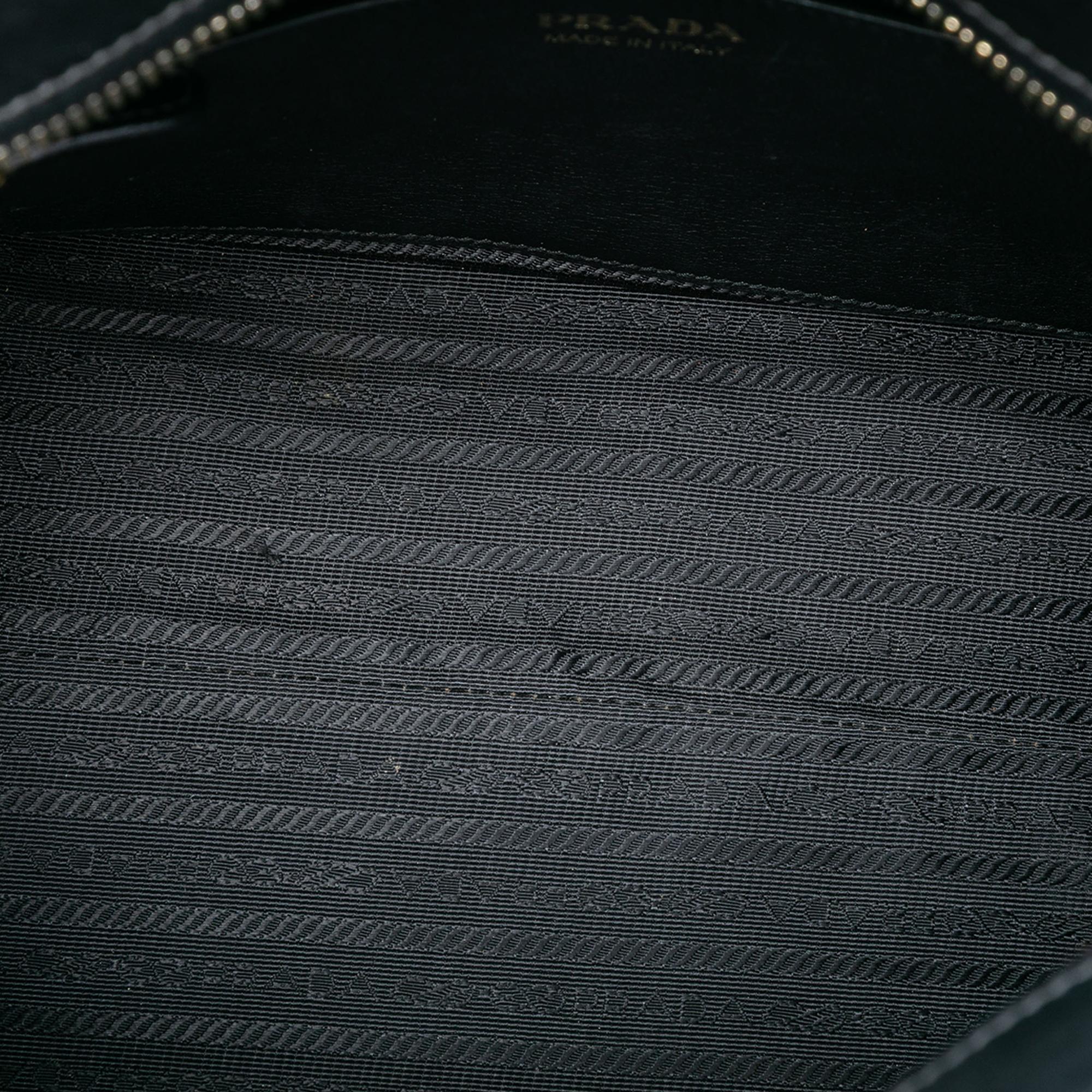 Prada Saffiano and City Calf Esplanade Satchel