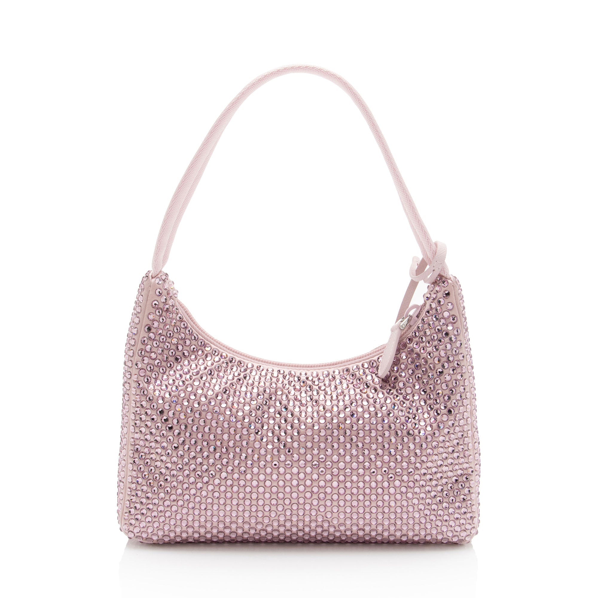 Prada Satin Crystal Re-Edition 2000 Mini Bag