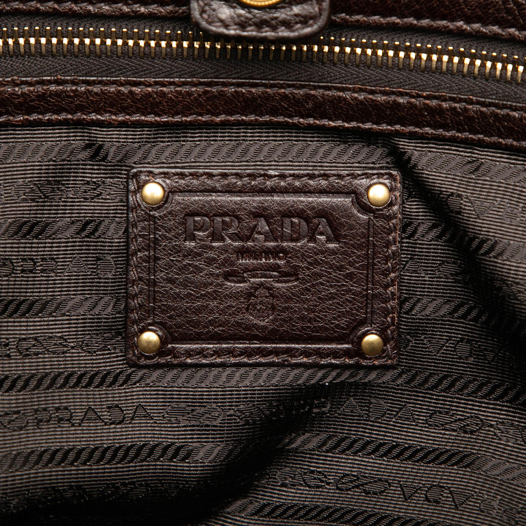Prada Sfumato Cervo Antik Shopping Tote