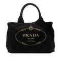 Prada Small Canvas Canapa Logo Satchel