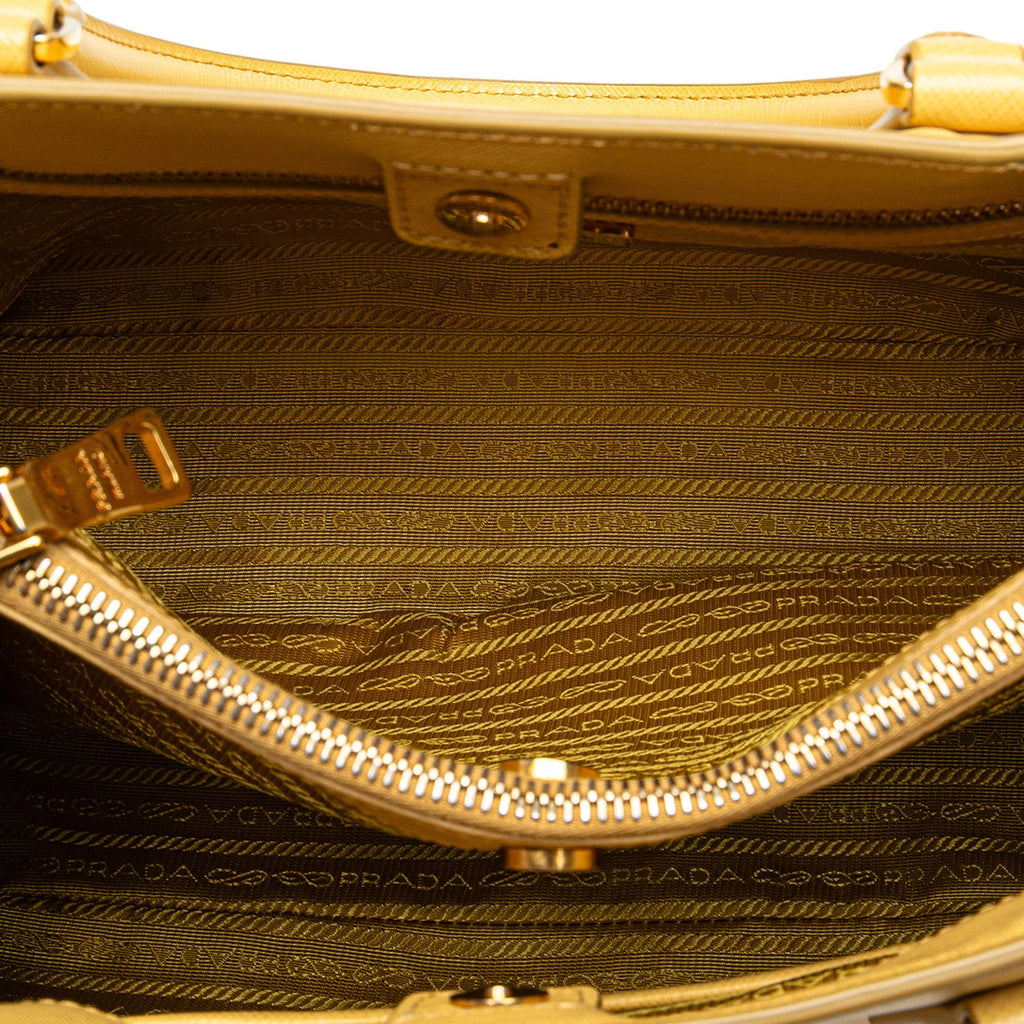 Prada Small Saffiano Lux Galleria Satchel