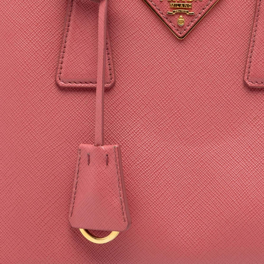 Prada Small Saffiano Lux Promenade Satchel