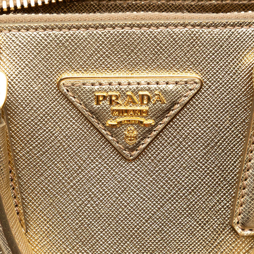Prada Small Saffiano Lux Promenade Satchel