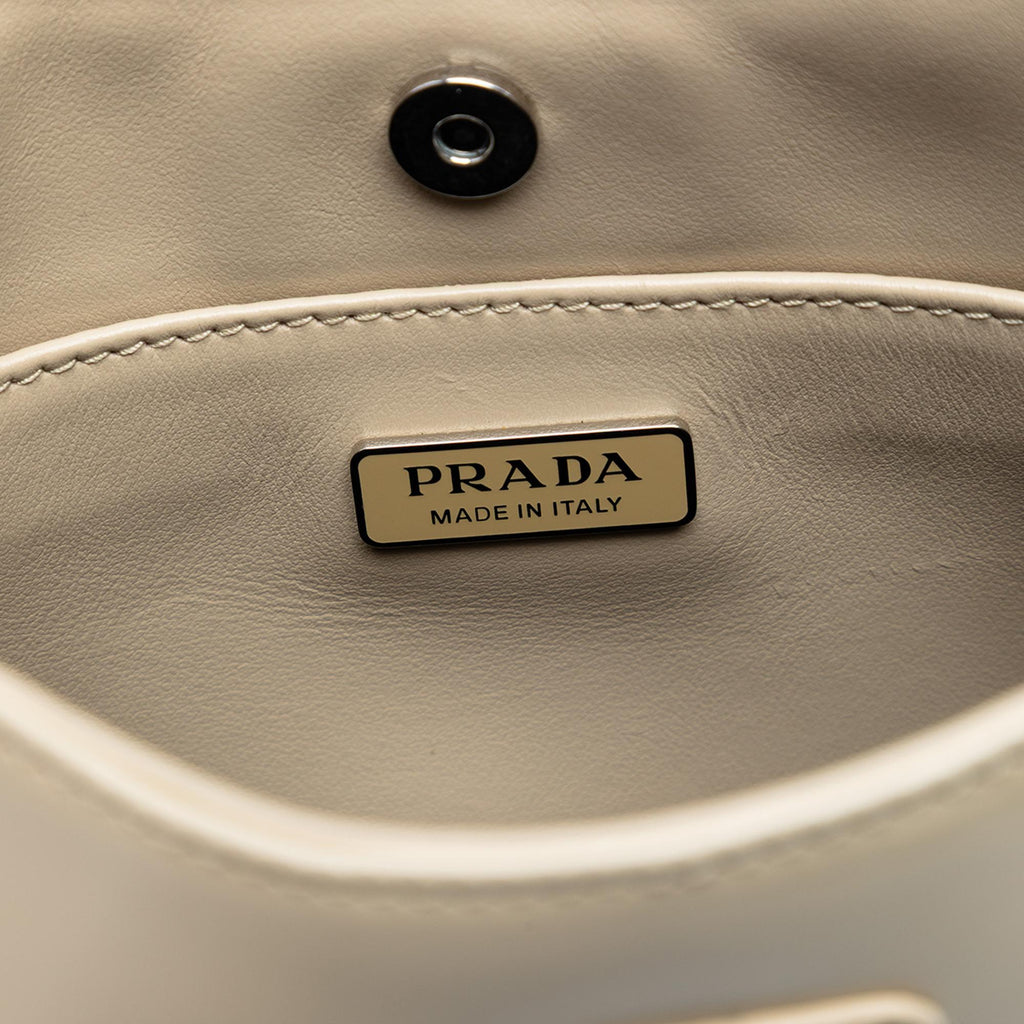 Prada Spazzolato Cleo Shoulder Bag
