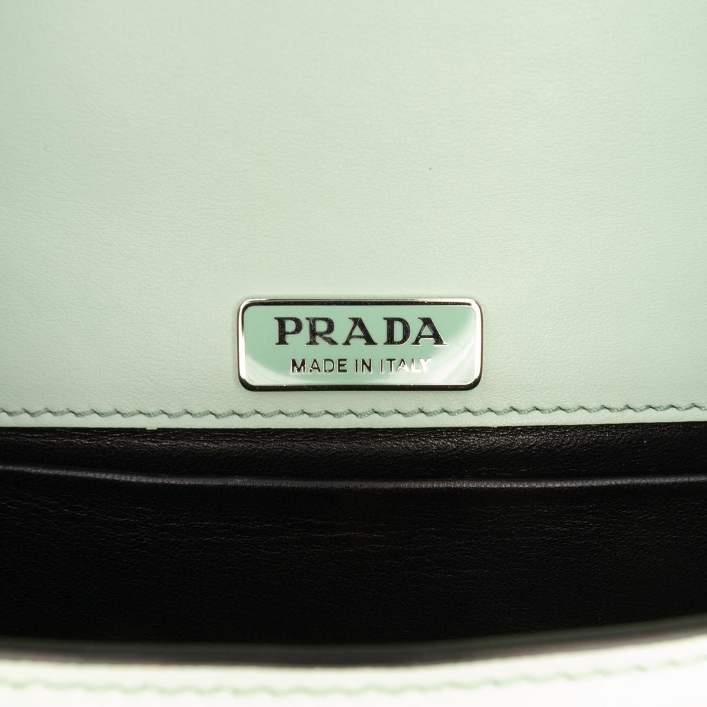 Prada Spazzolato Soft Calfskin Cahier Crossbody