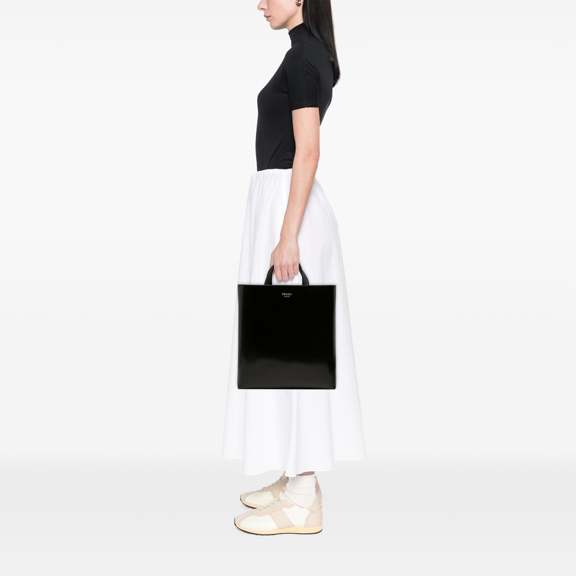 Prada Spazzolato Tote