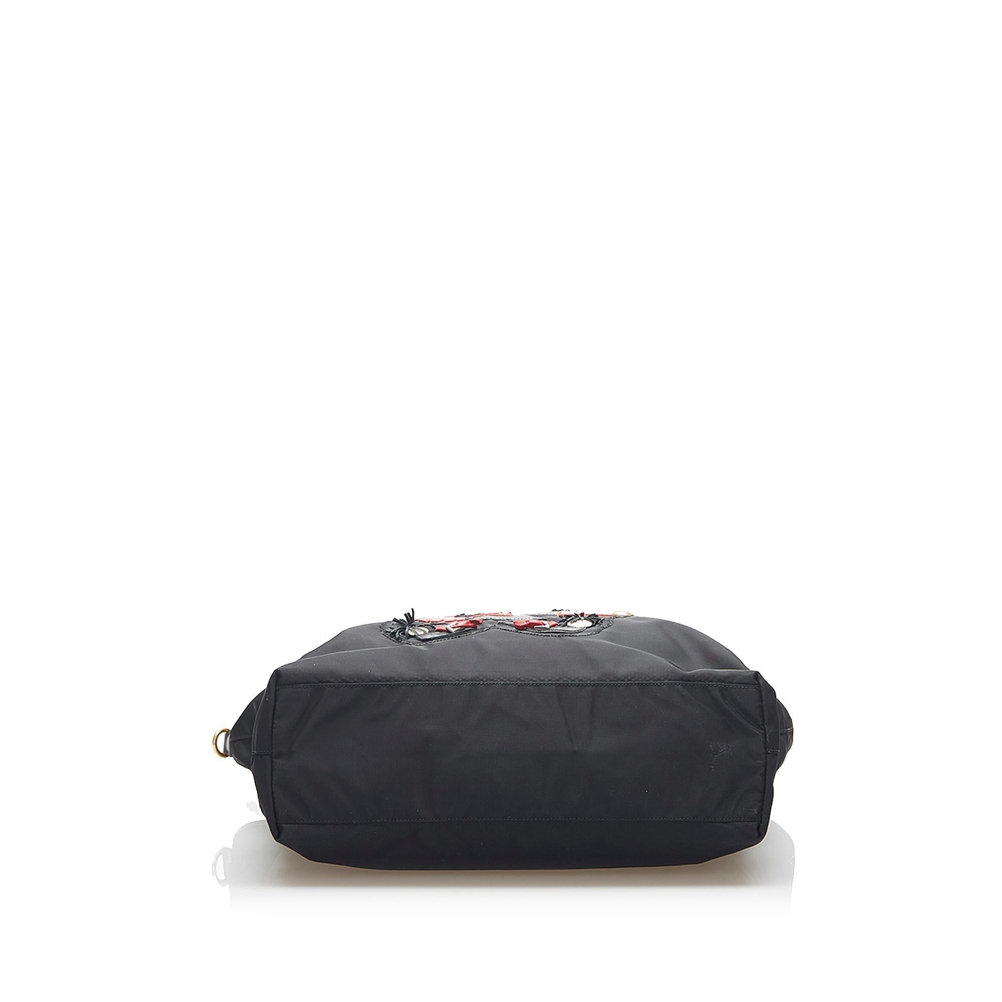 Prada Tessuto Clown Tote Bag (SHG-26513)