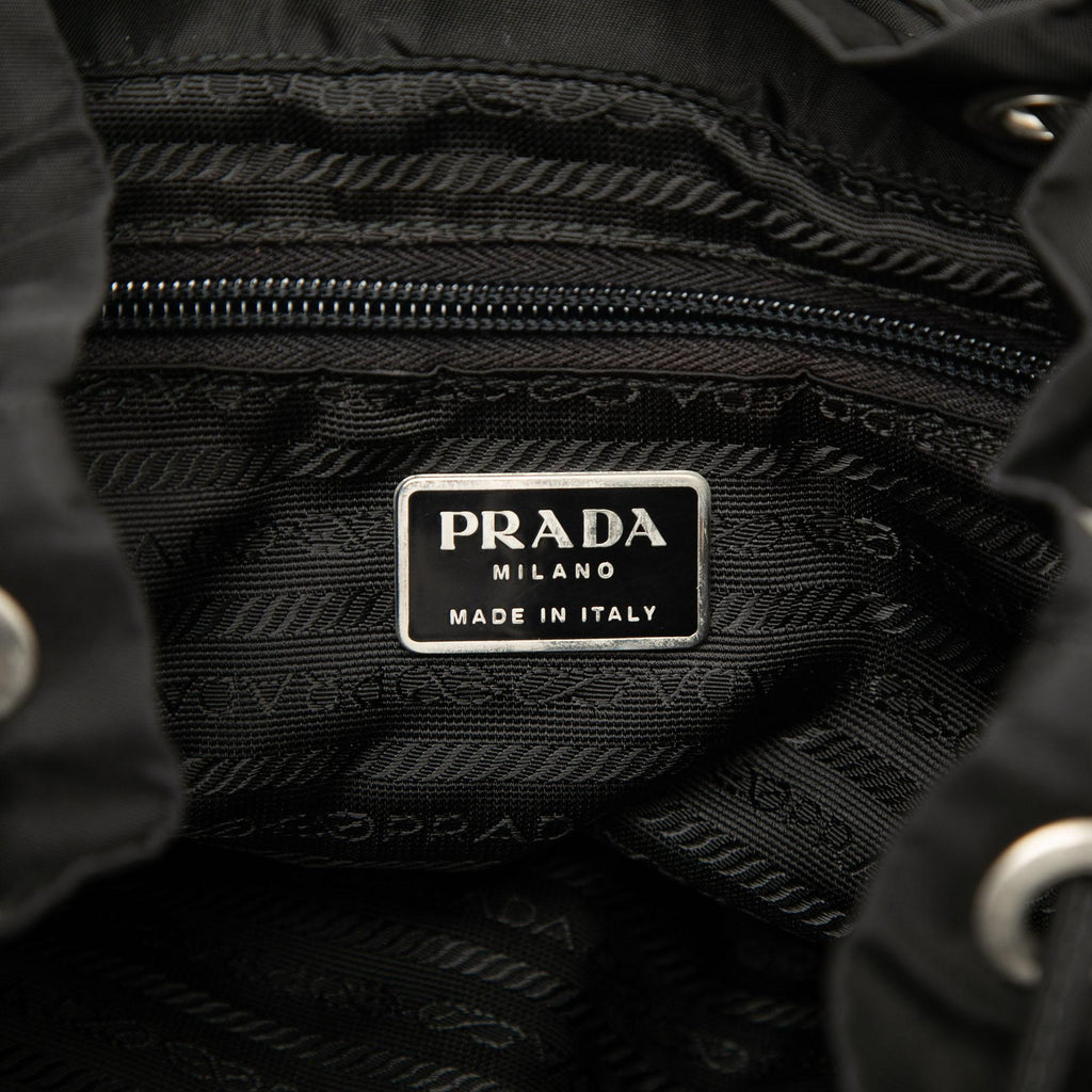 Prada Tessuto Drawstring Backpack