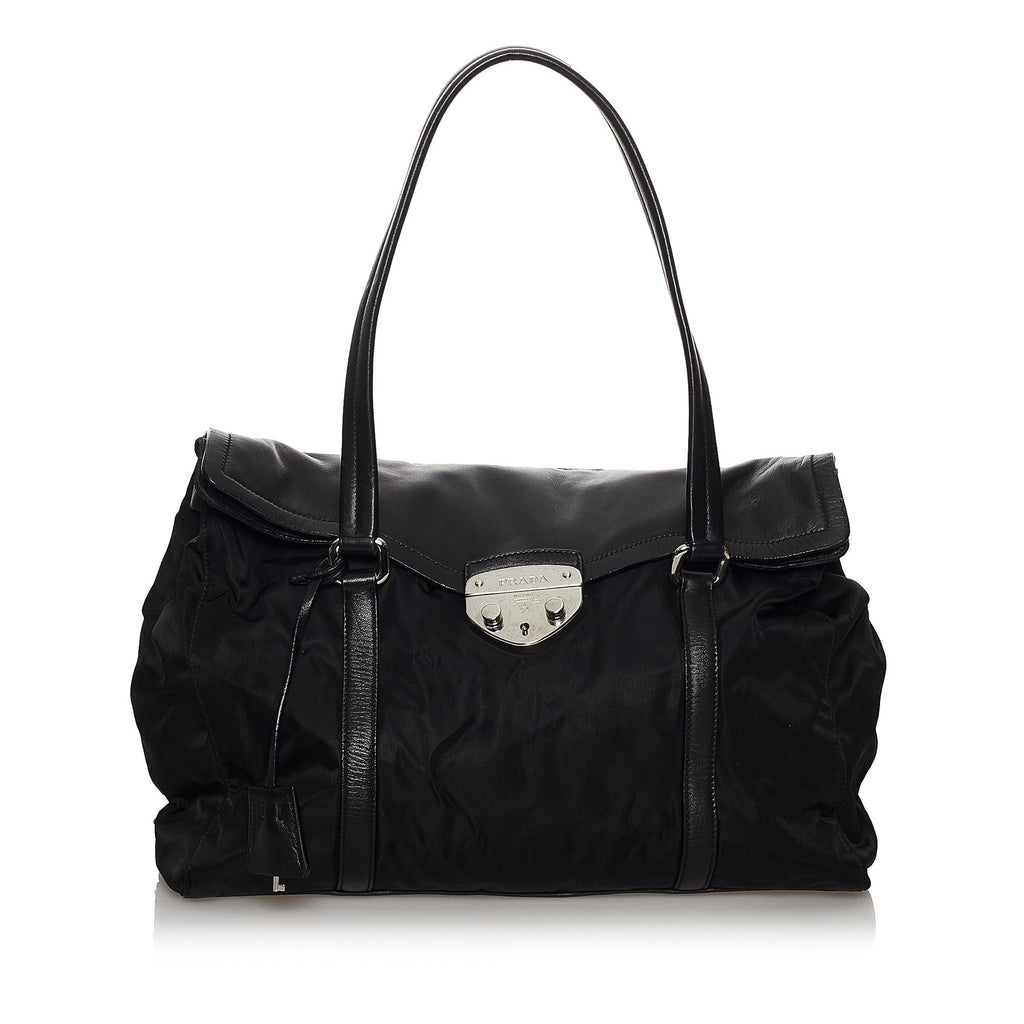 Prada Tessuto Easy Shoulder Bag (SHG-29710)