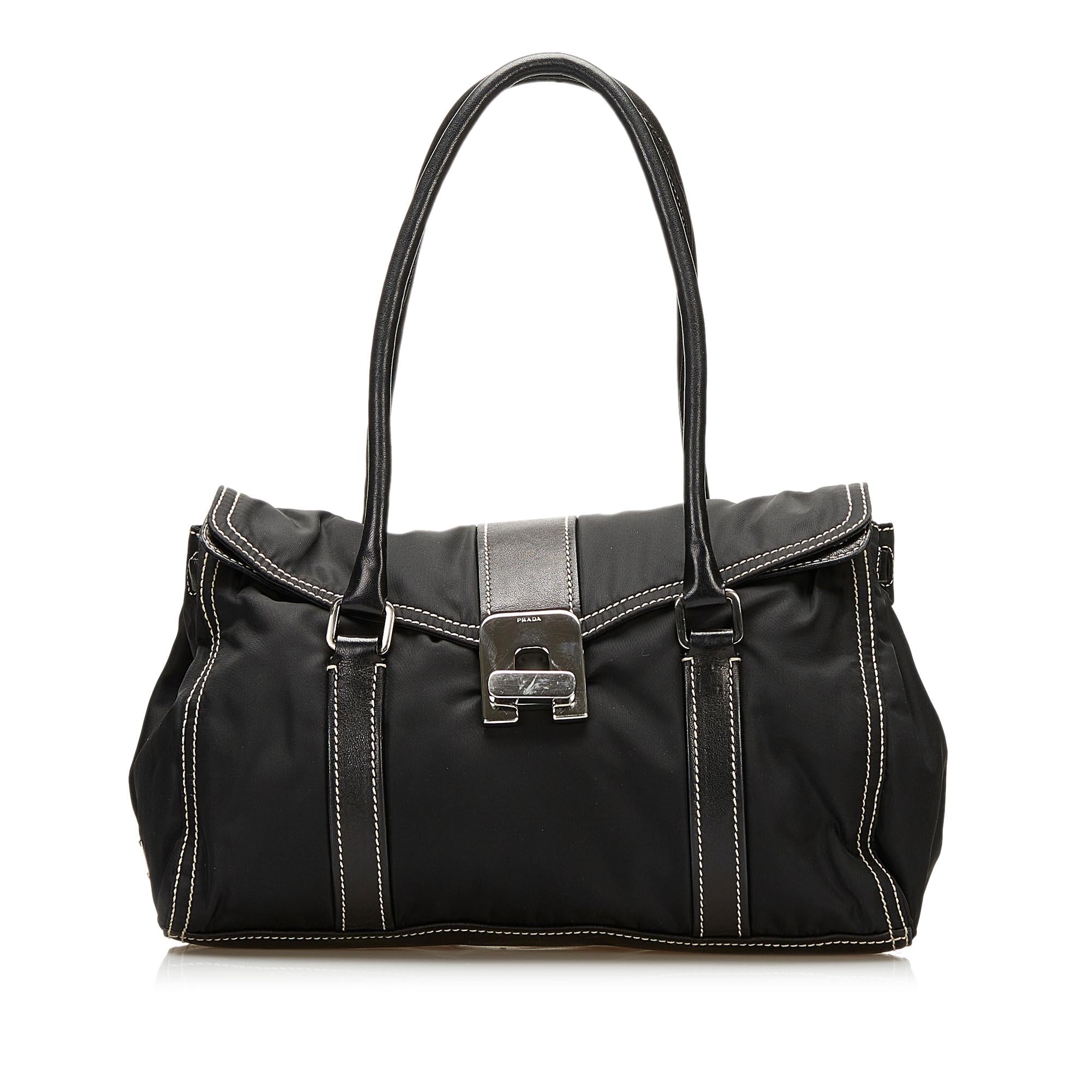 Prada Tessuto Easy Shoulder Bag (SHG-35448)