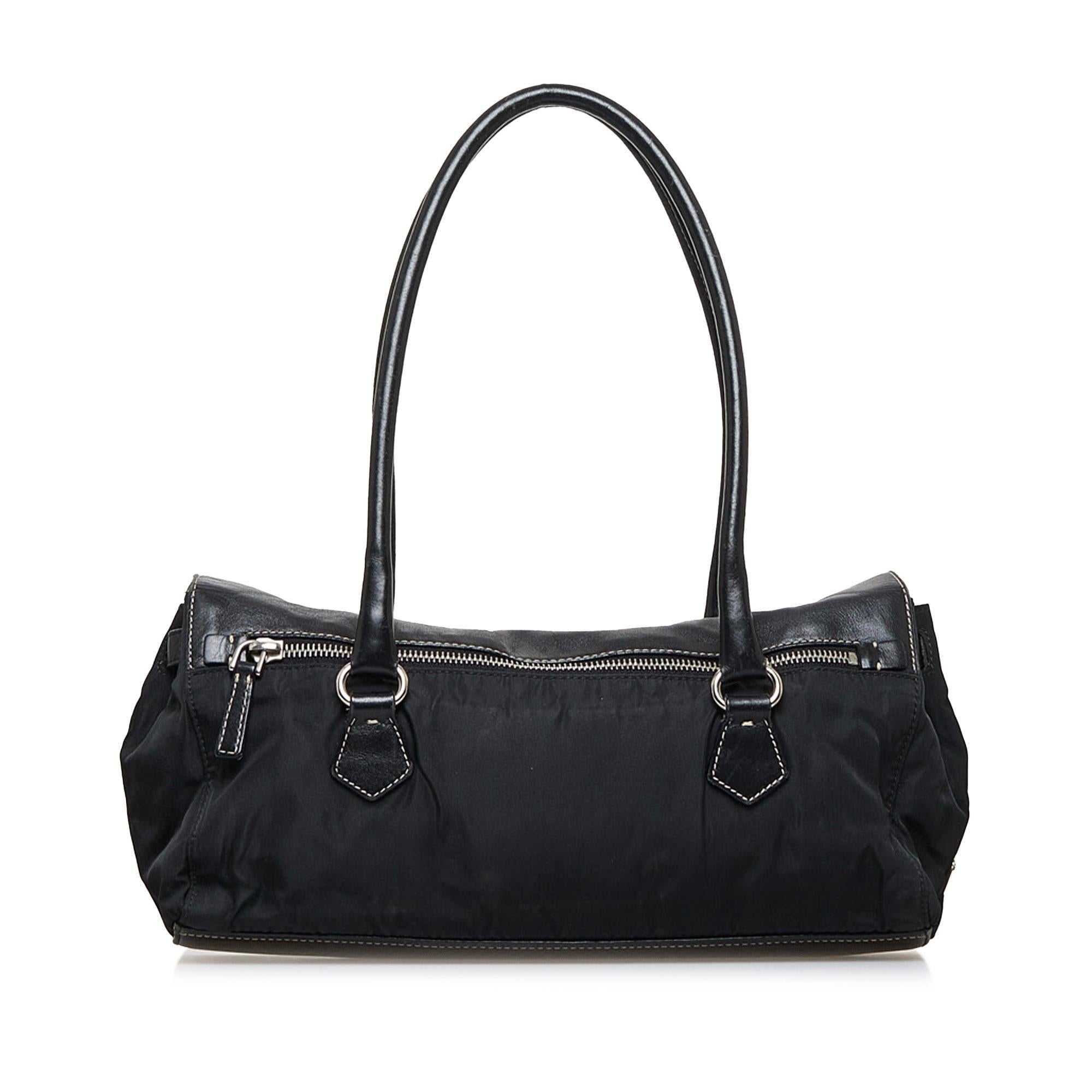 Prada Tessuto Easy Shoulder Bag (SHG-xfMhzc)
