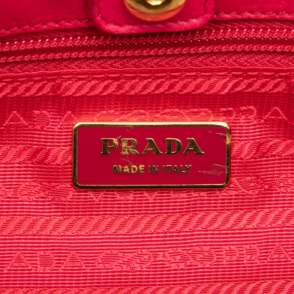 Prada Tessuto Fiocco Bow Tote