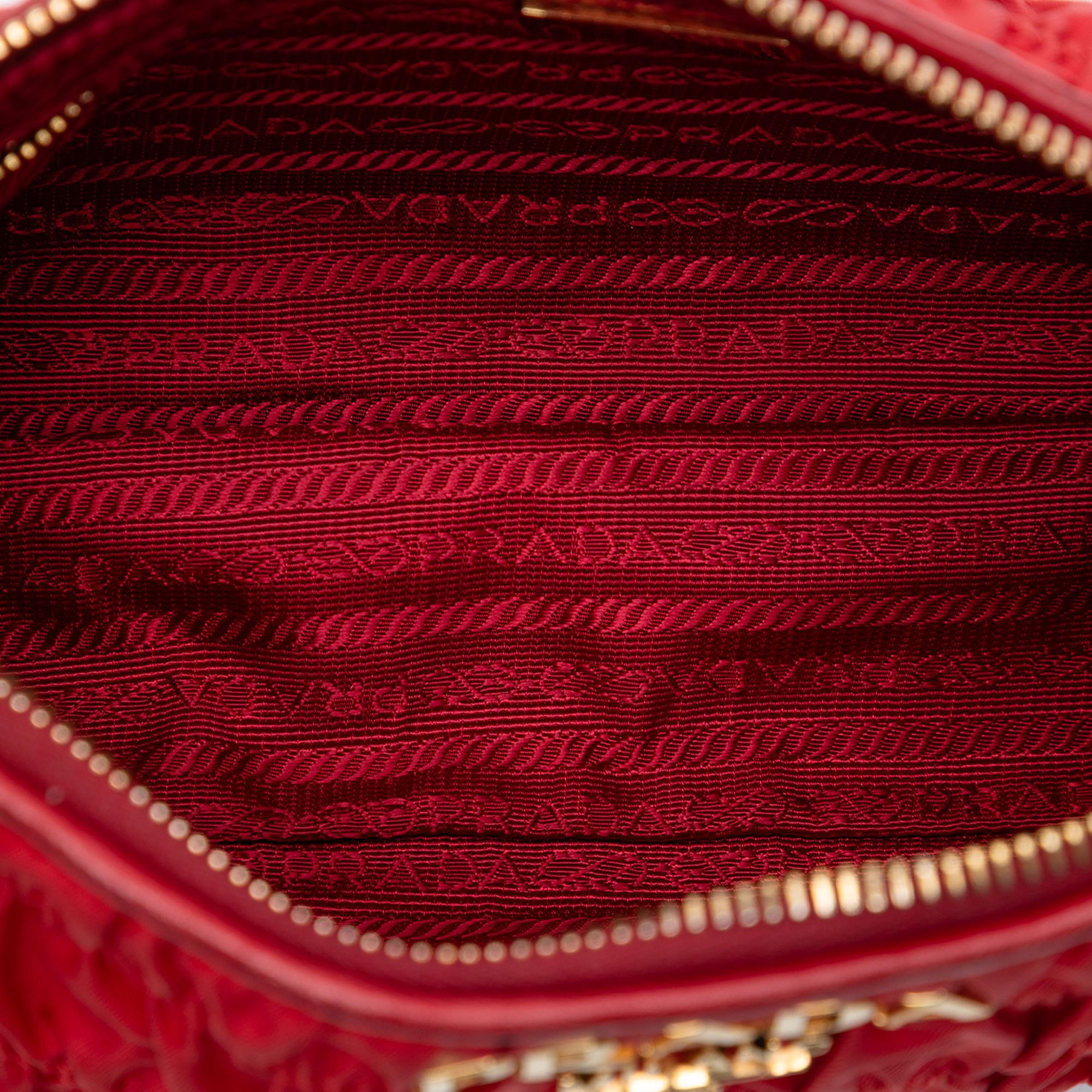 Prada Tessuto Gaufre Crossbody
