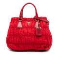 Prada Tessuto Gaufre Satchel