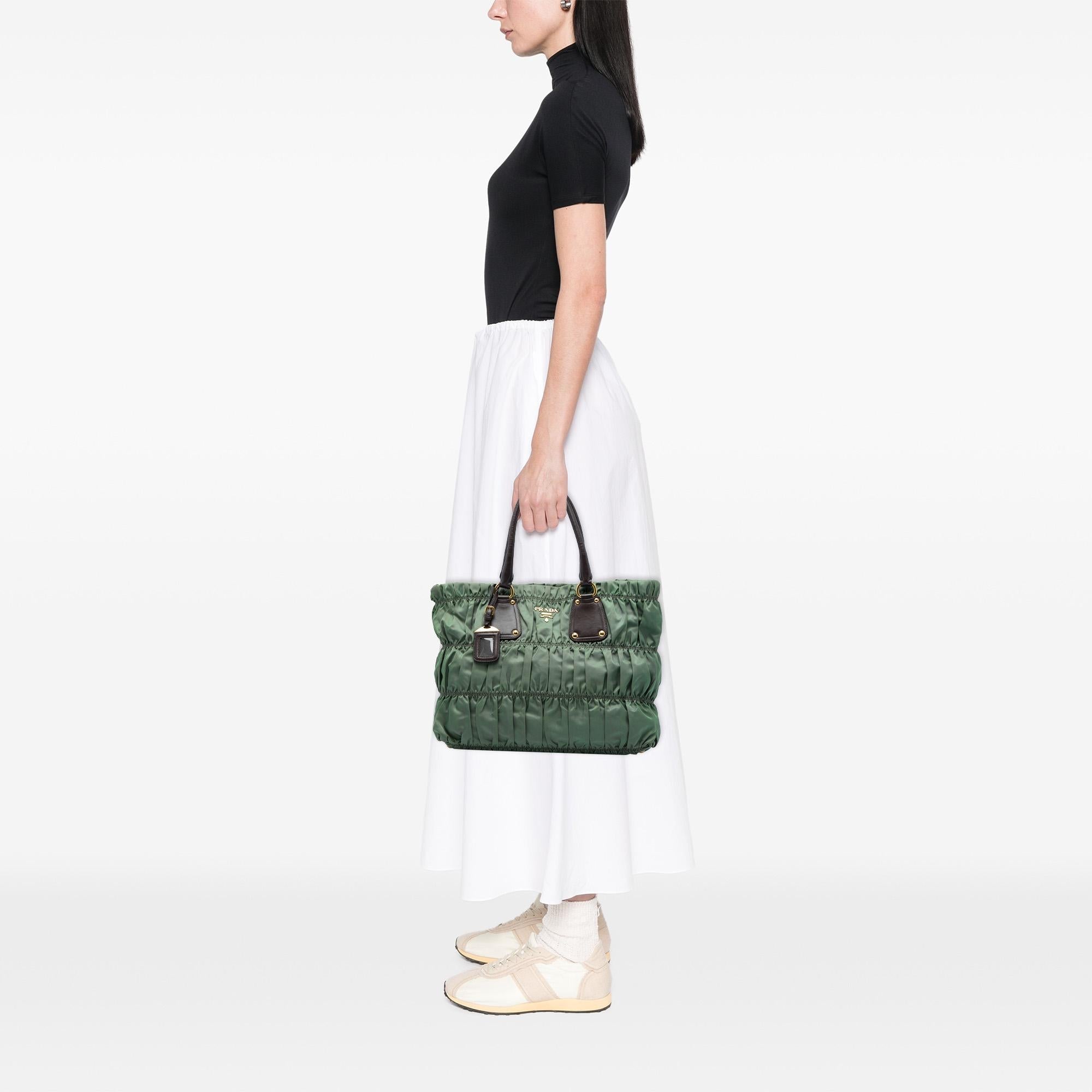 Prada Tessuto Gaufre Tote