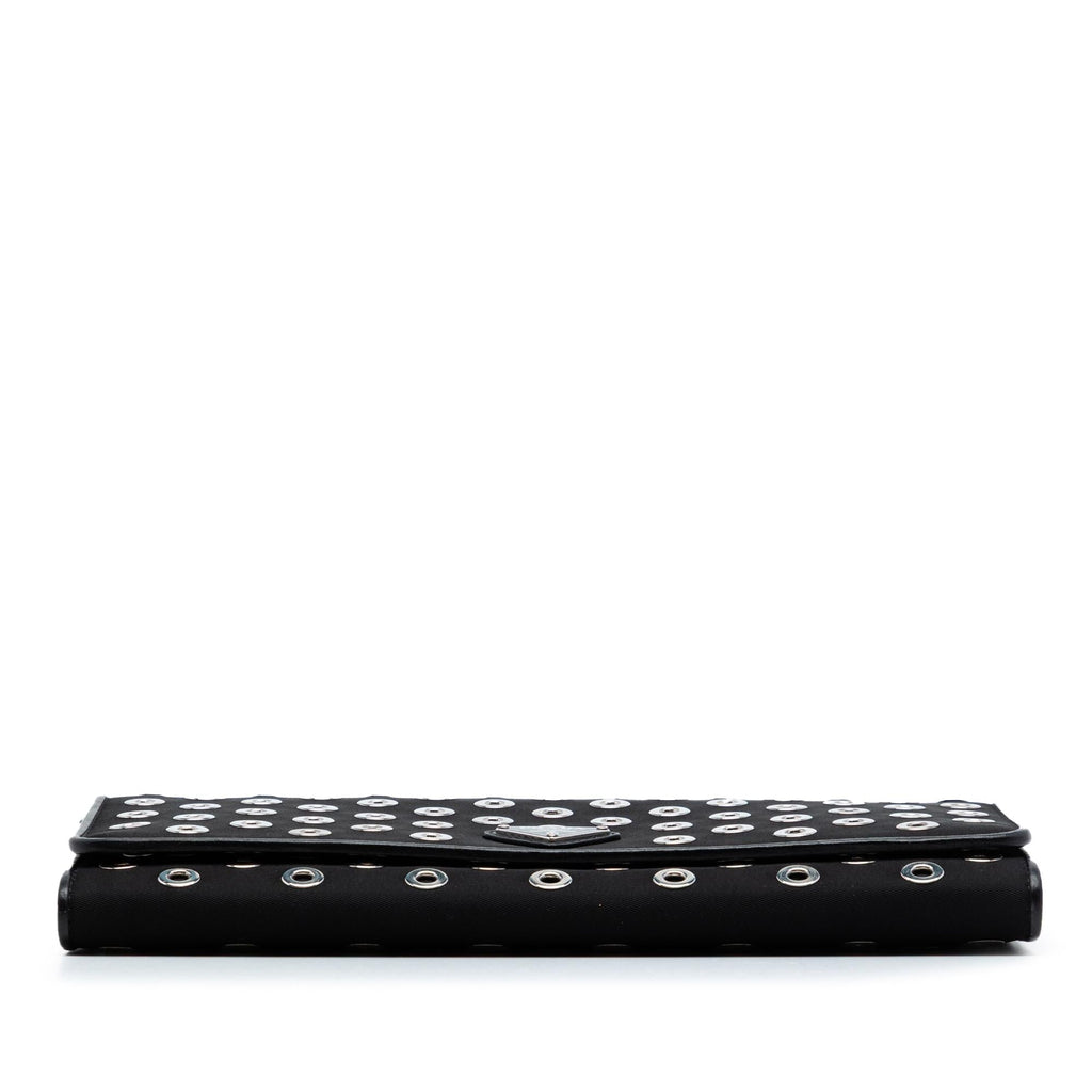 Prada Tessuto Grommet Wallet On Chain