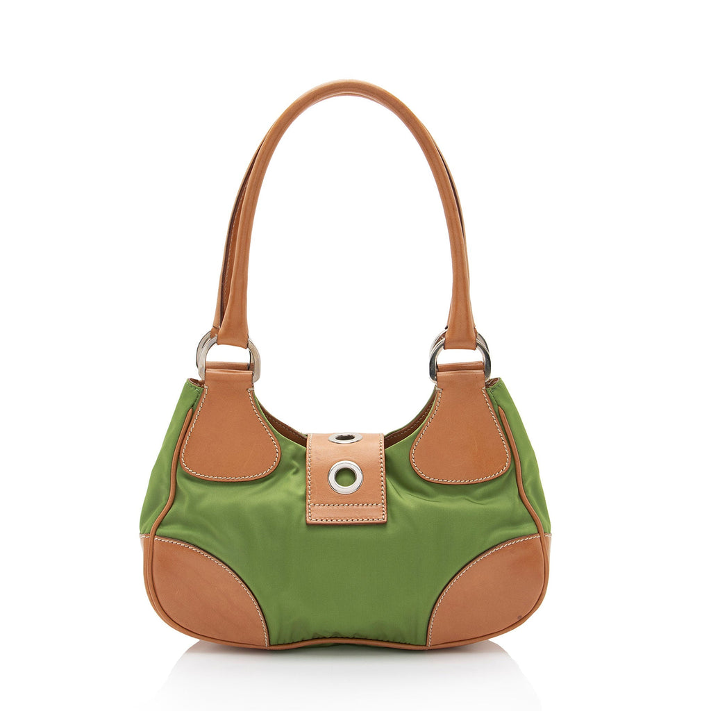 Prada Tessuto Moon Small Shoulder Bag (SHF-O3Lw2v)