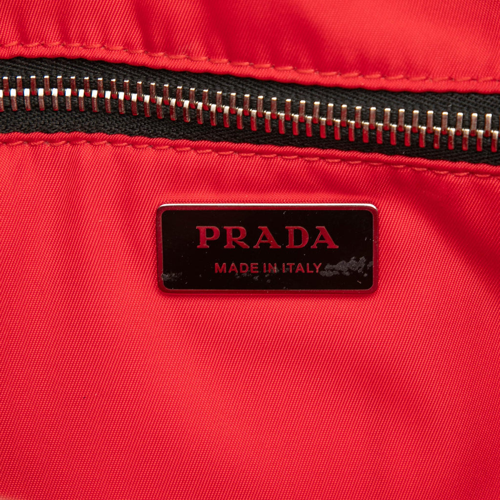 Prada Tessuto Pocket Top Handle Cargo Bag