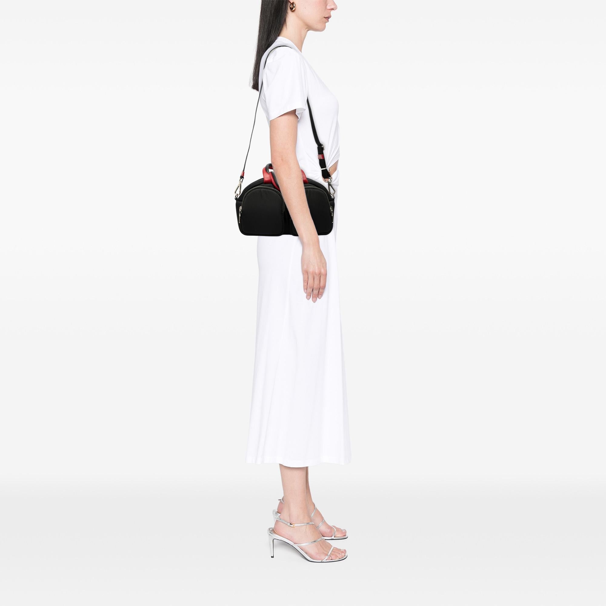Prada Tessuto Pocket Top Handle Cargo Bag