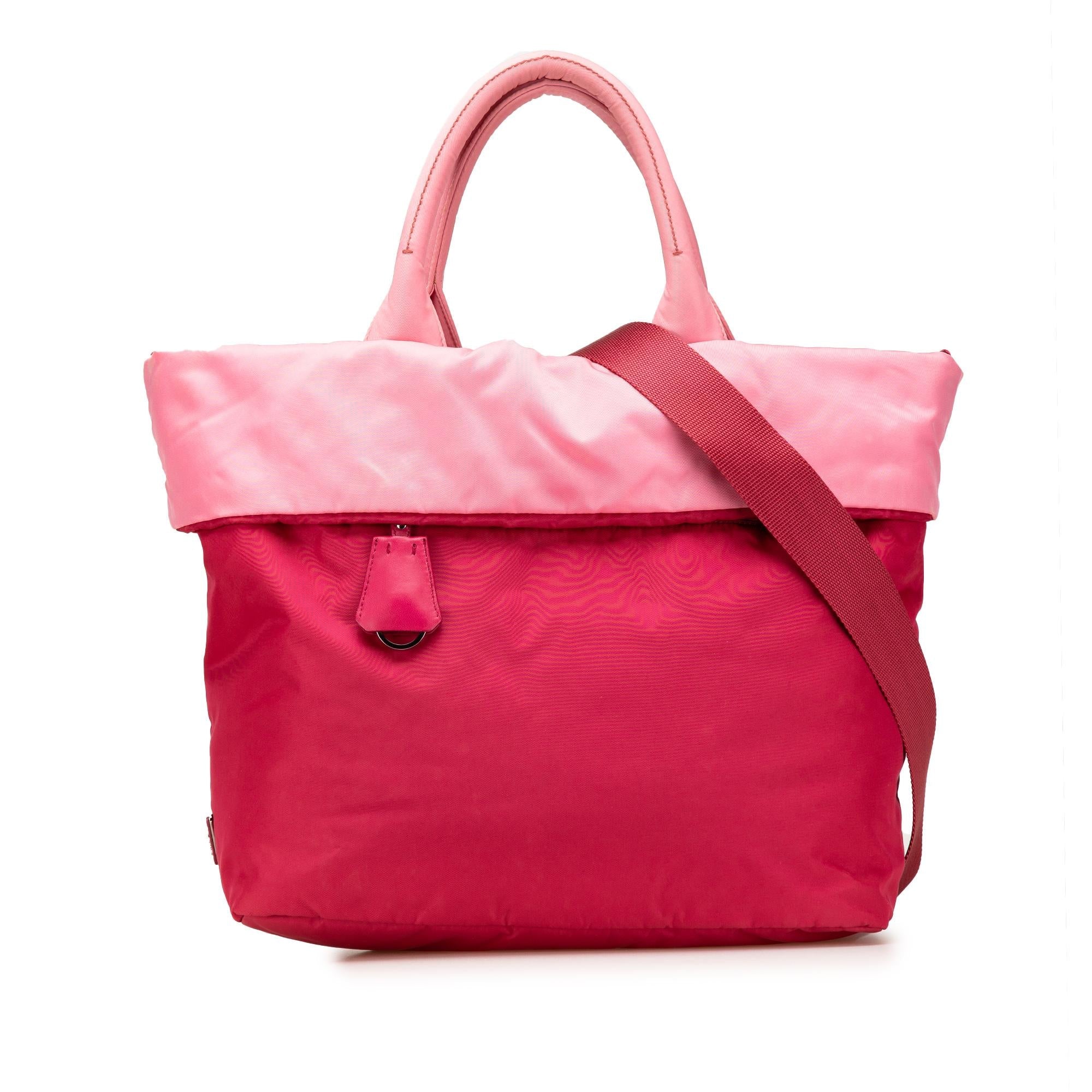 Prada Tessuto Reversible Satchel