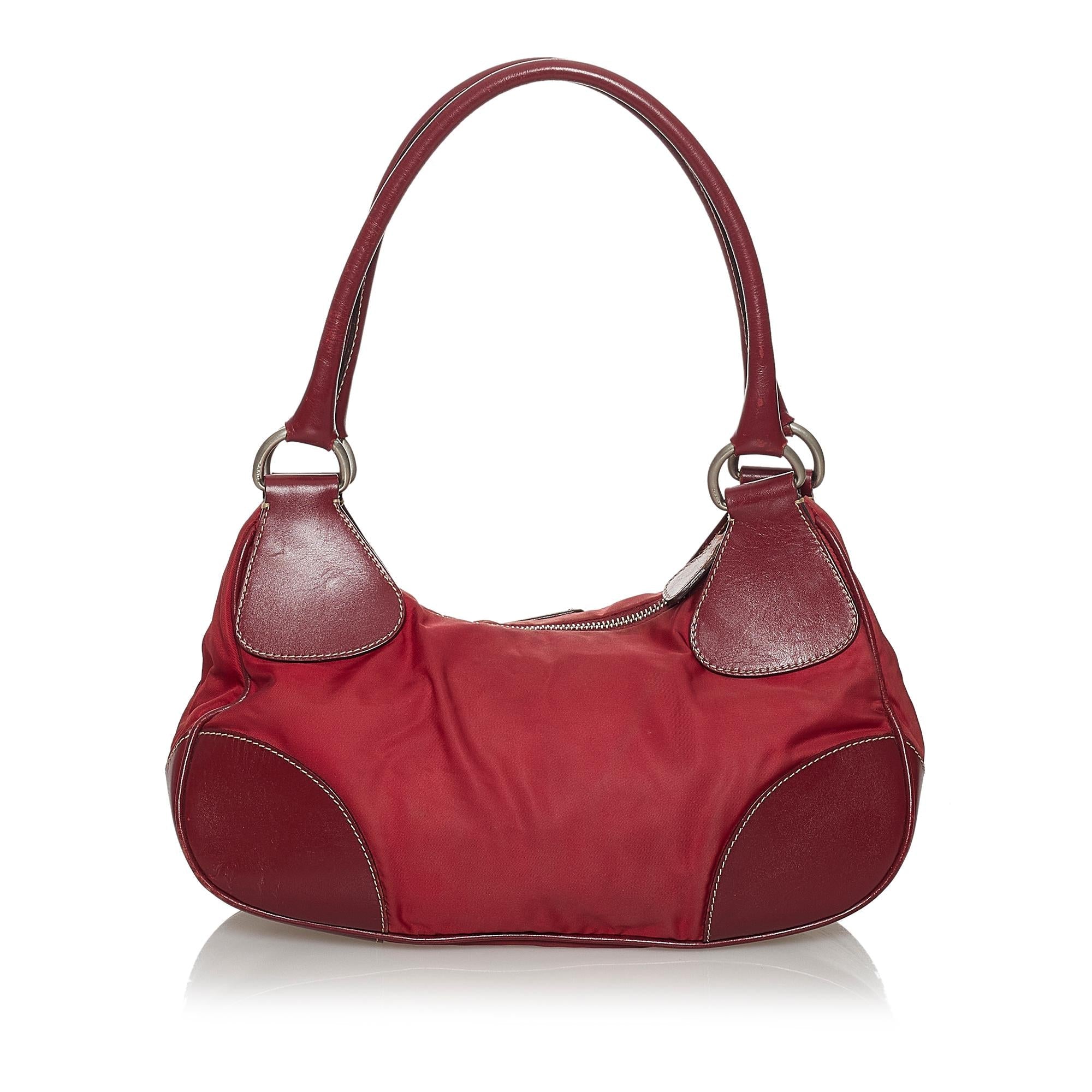 Prada Tessuto Shoulder Bag (SHG-30929)