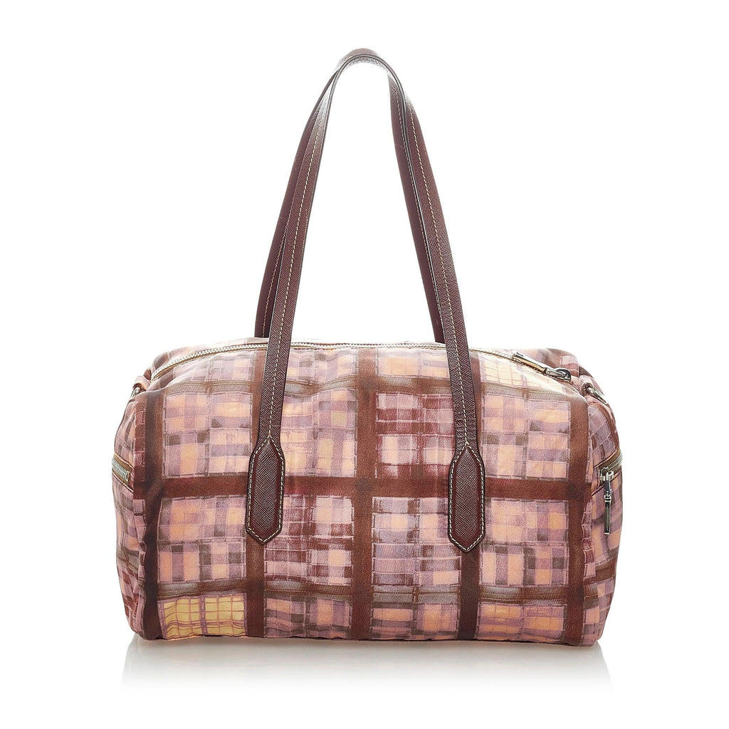 Prada Tessuto Stampato Shoulder Bag (SHG-33420)