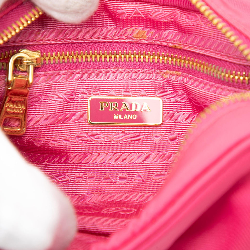 Prada Tessuto Wristlet Pouch