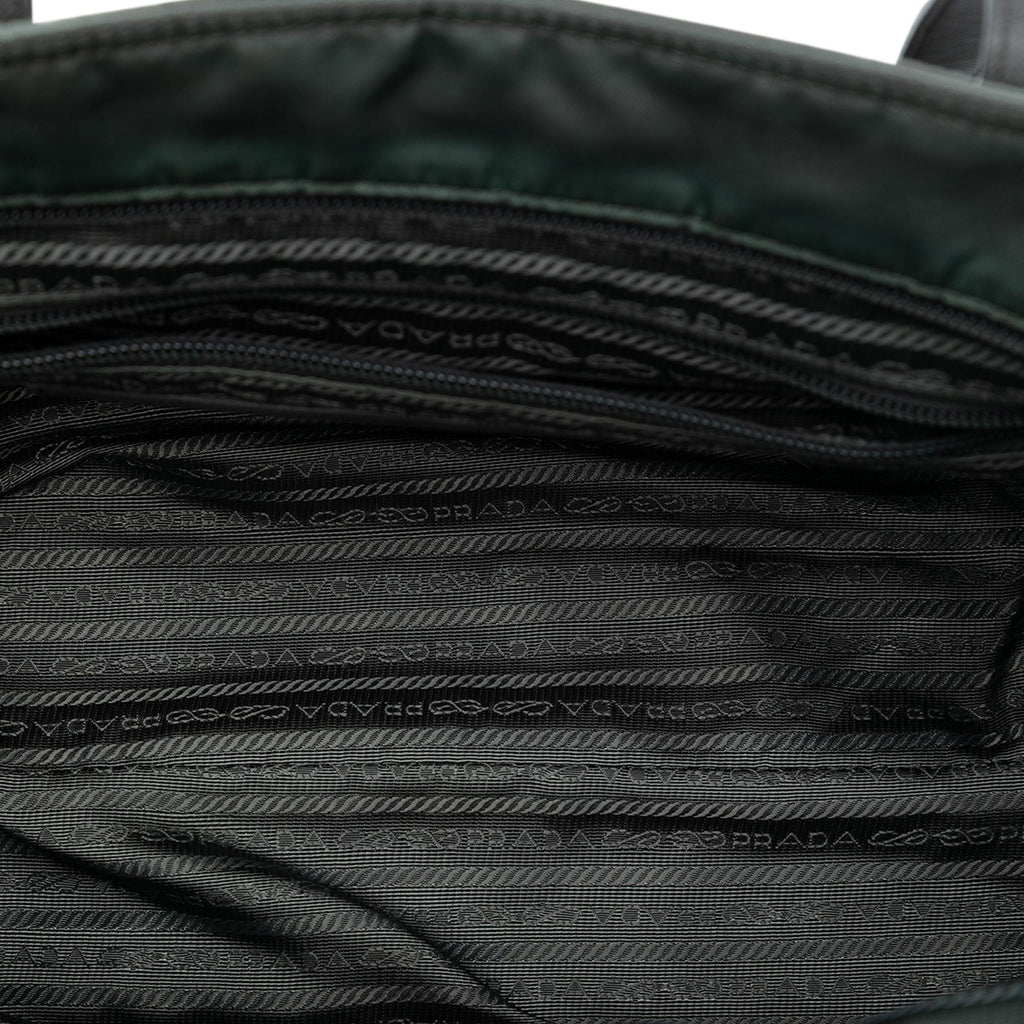 Prada Tessuto Zip Top Convertible Tote