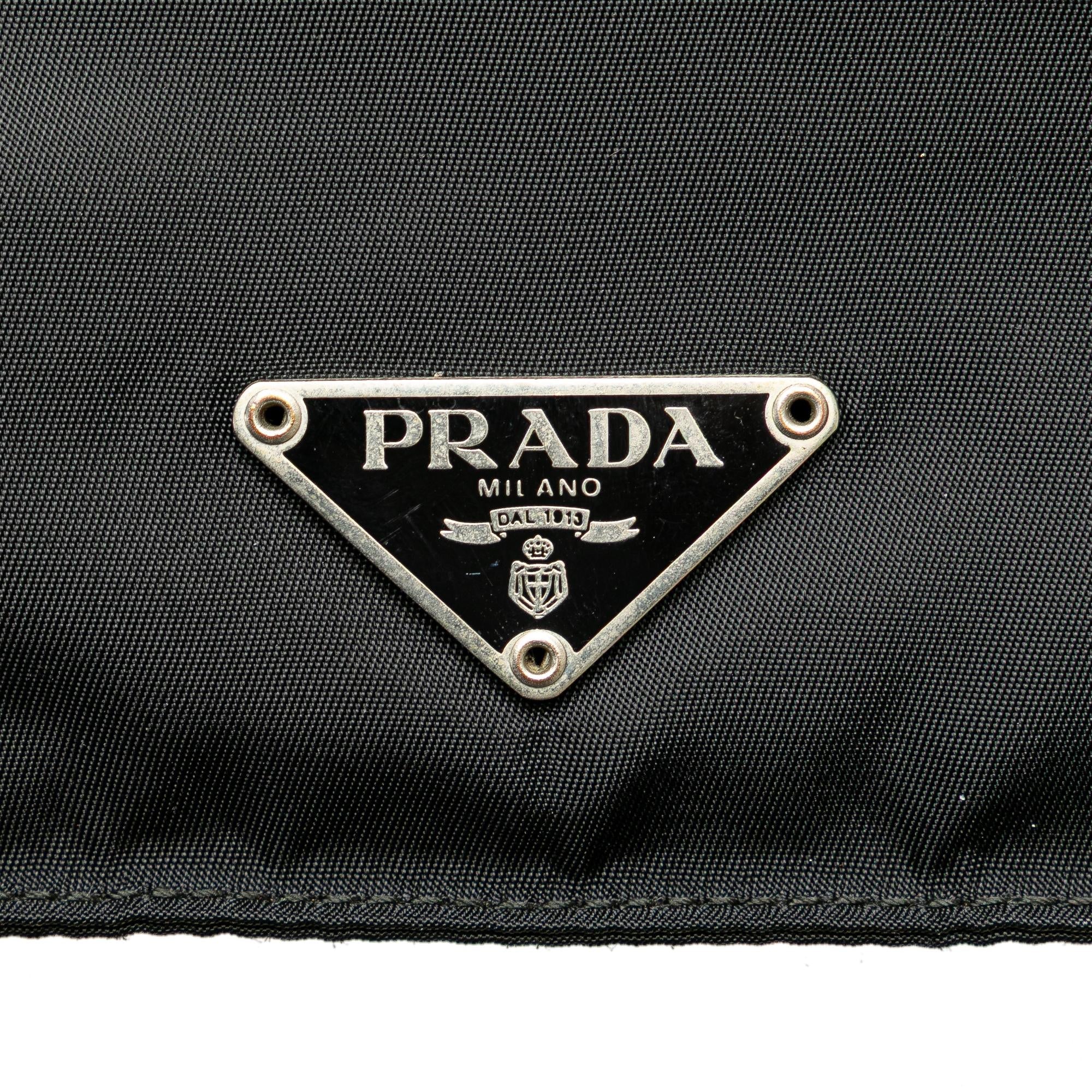 Prada Tessuto Zip Top Crossbody