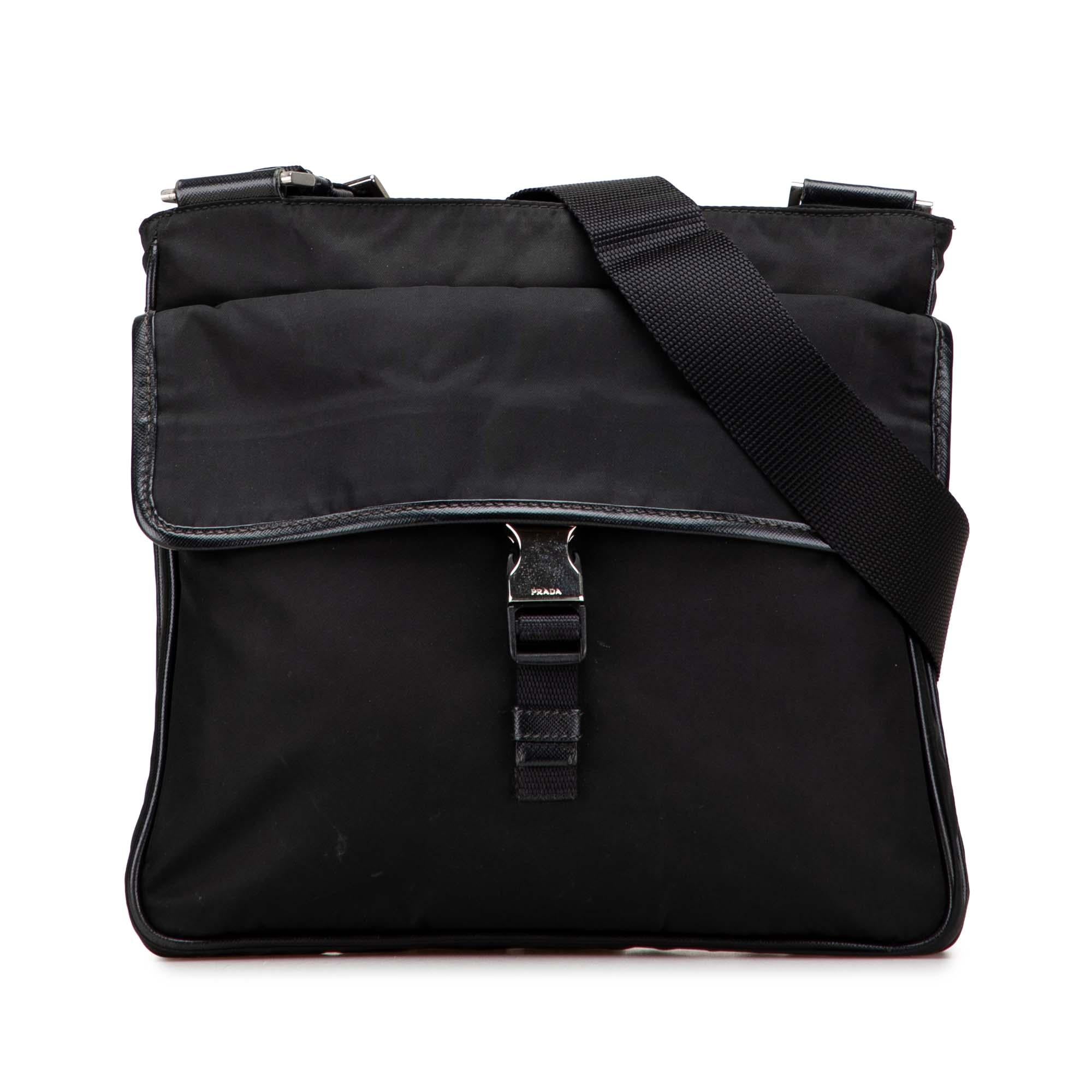Prada Tessuto Zip Top Crossbody
