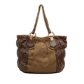 Prada Tessuto and Nappa Gaufre Tote