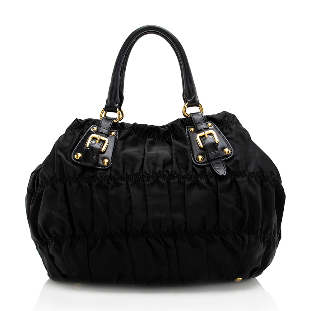 Prada Tesutto Gaufre Tote (SHF-18209)