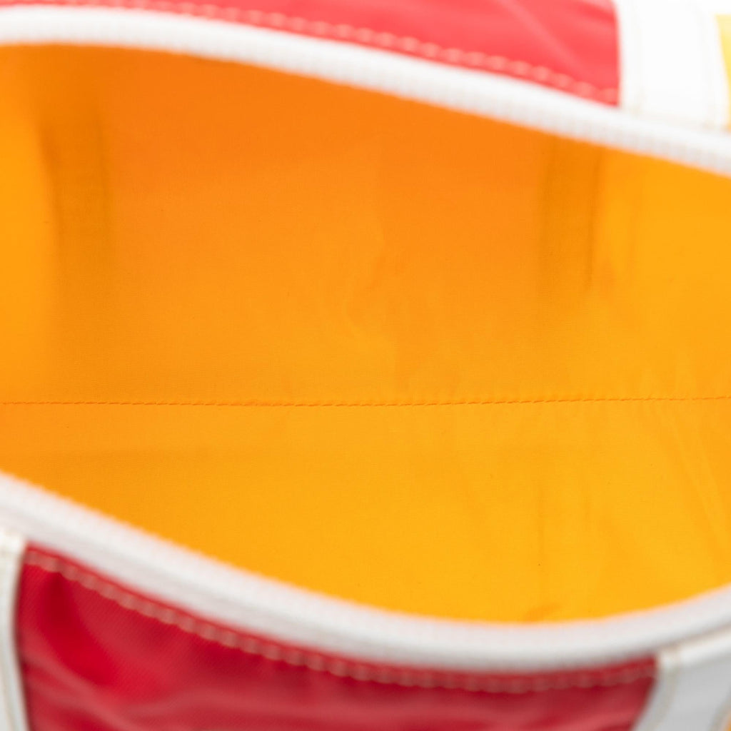 Prada Tricolor Tessuto Zip Pouch