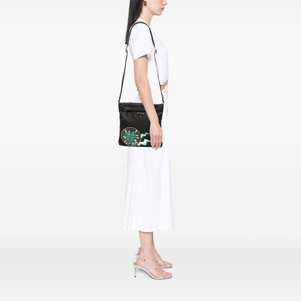 Prada Universal Studios Tessuto Montagna Frankenstein Print Crossbody