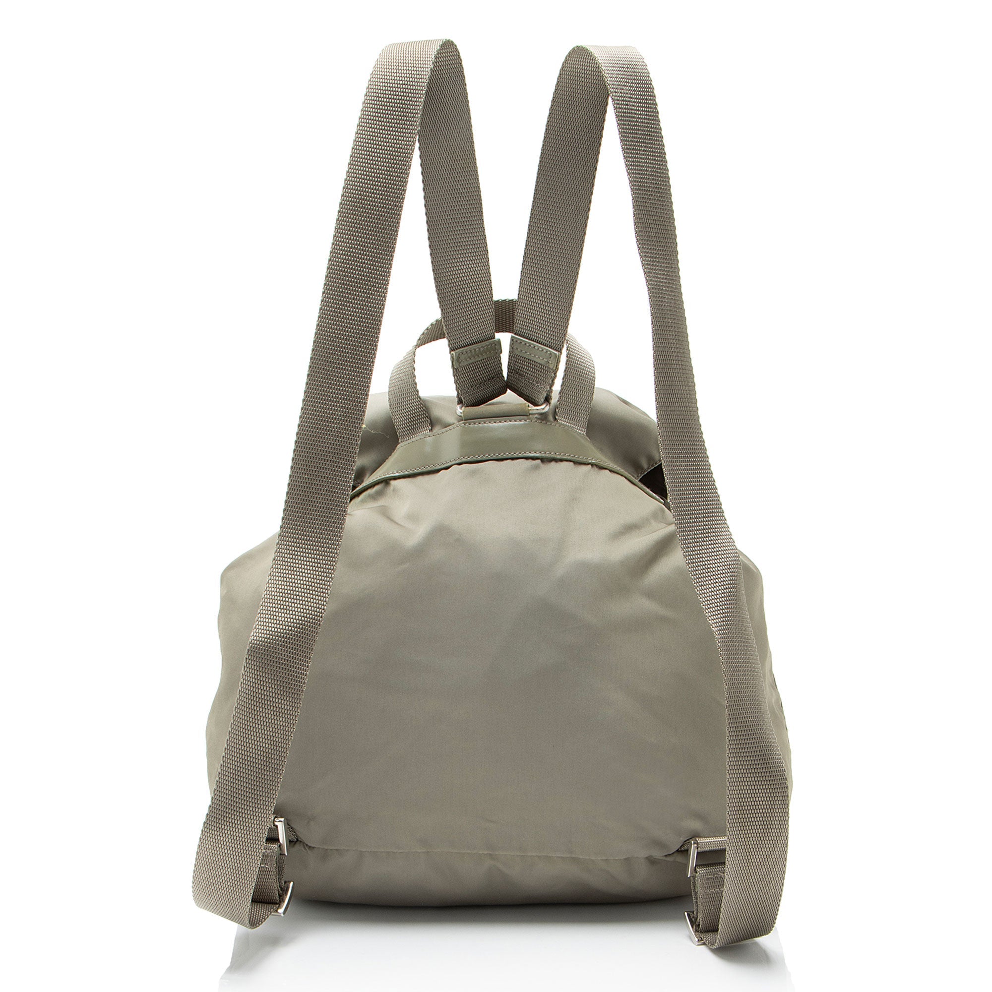 Prada Vintage Tessuto Double Pocket Small Backpack