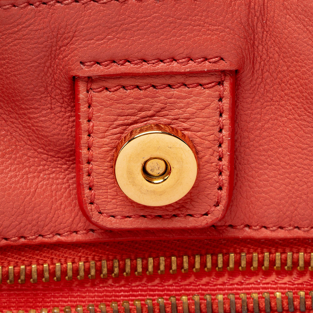 Prada Vintage Tessuto Woven Tote