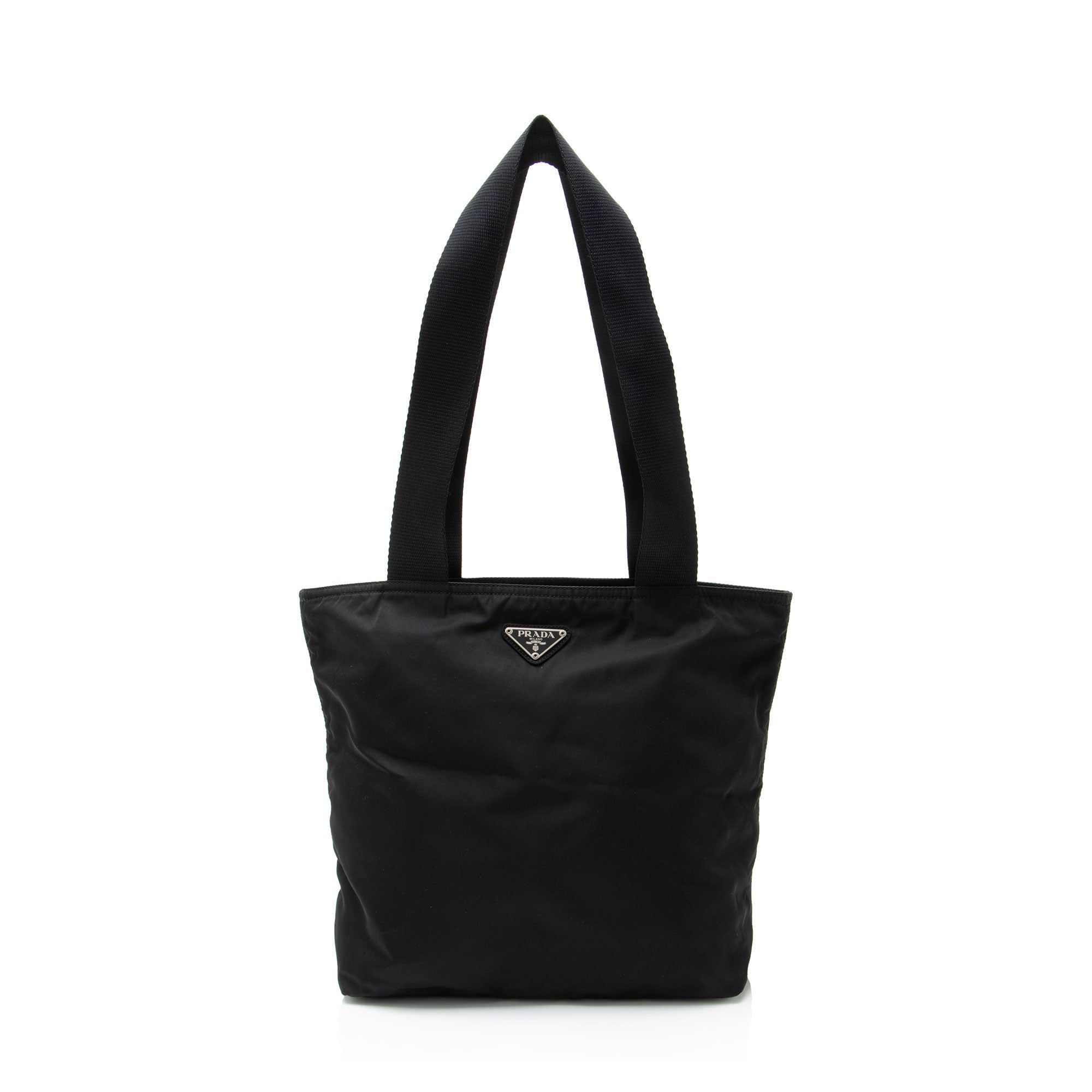 Prada Vintage Tessuto Zip Top Tote