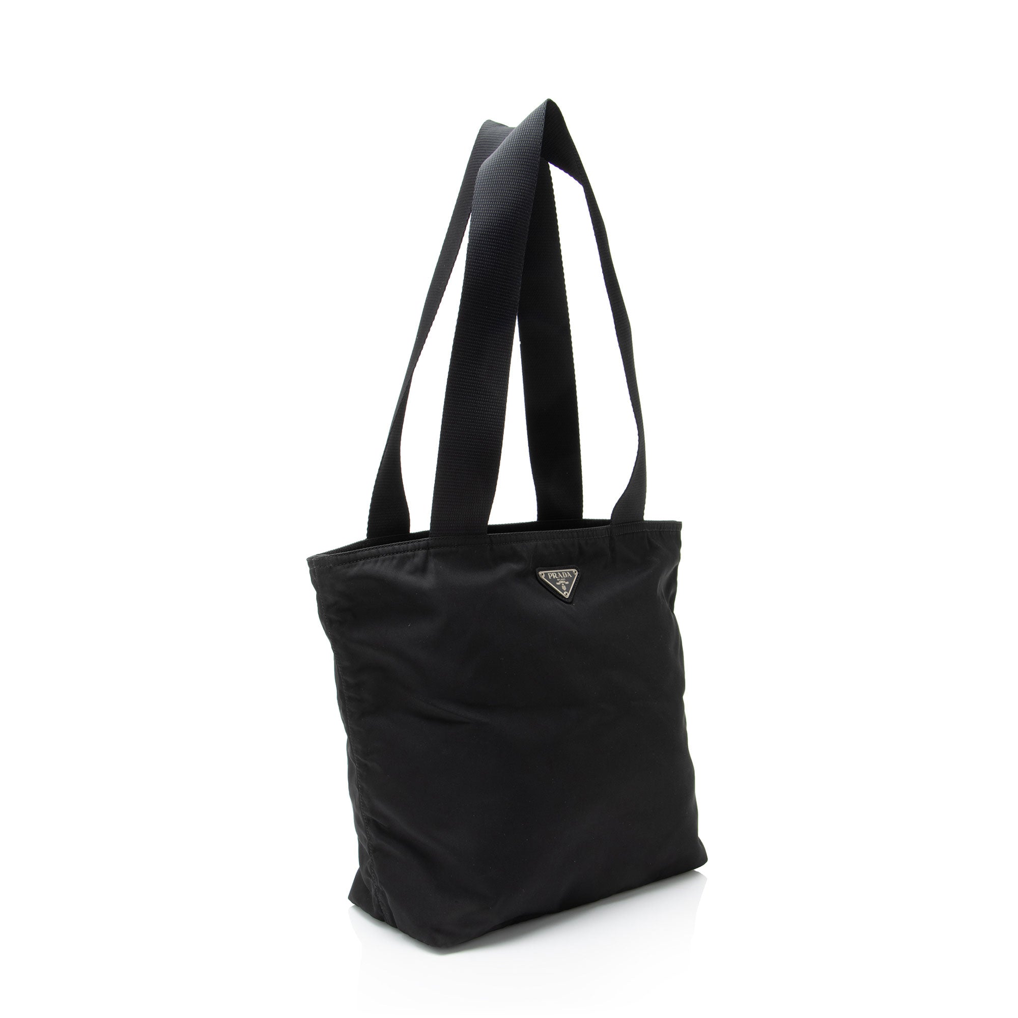Prada Vintage Tessuto Zip Top Tote