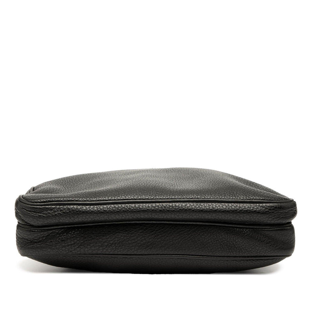 Prada Vitello City Zip Top Crossbody