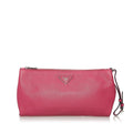 Prada Vitello Daino Clutch Bag (SHG-32199)