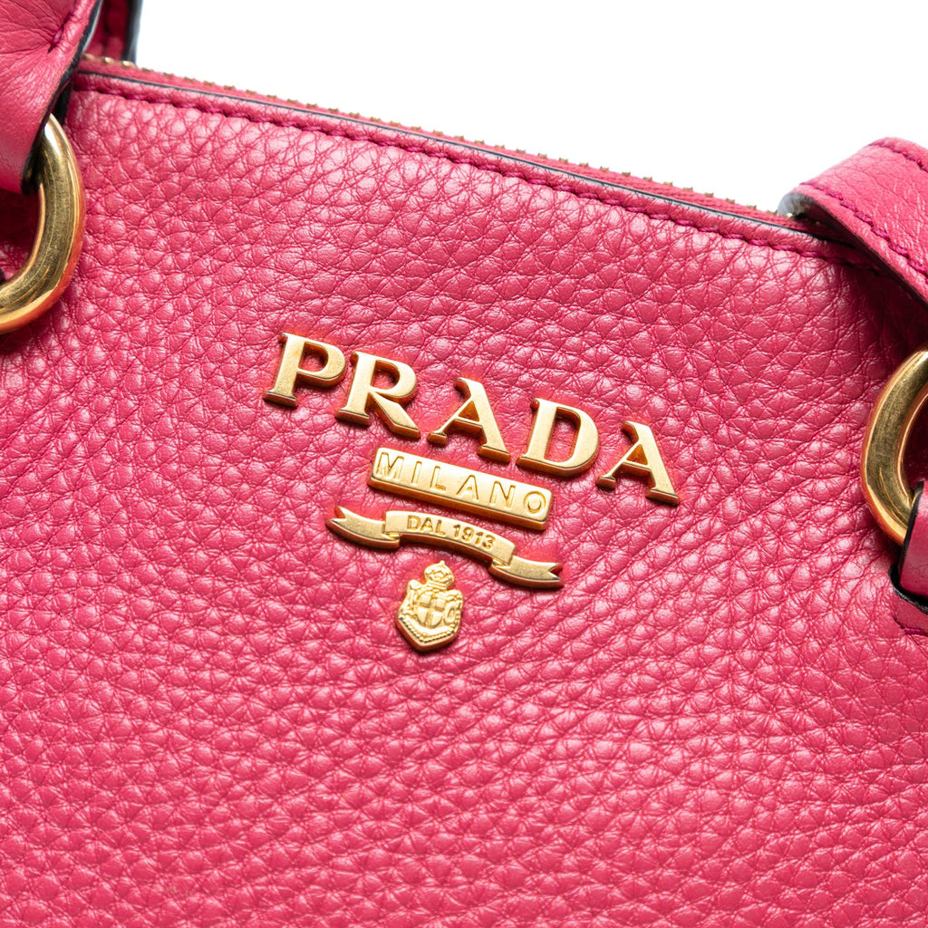 Prada Vitello Daino Dome Satchel