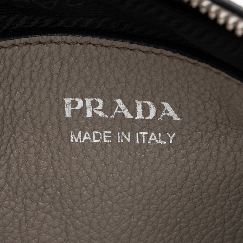 Prada Vitello Daino Double Zip Camera Bag