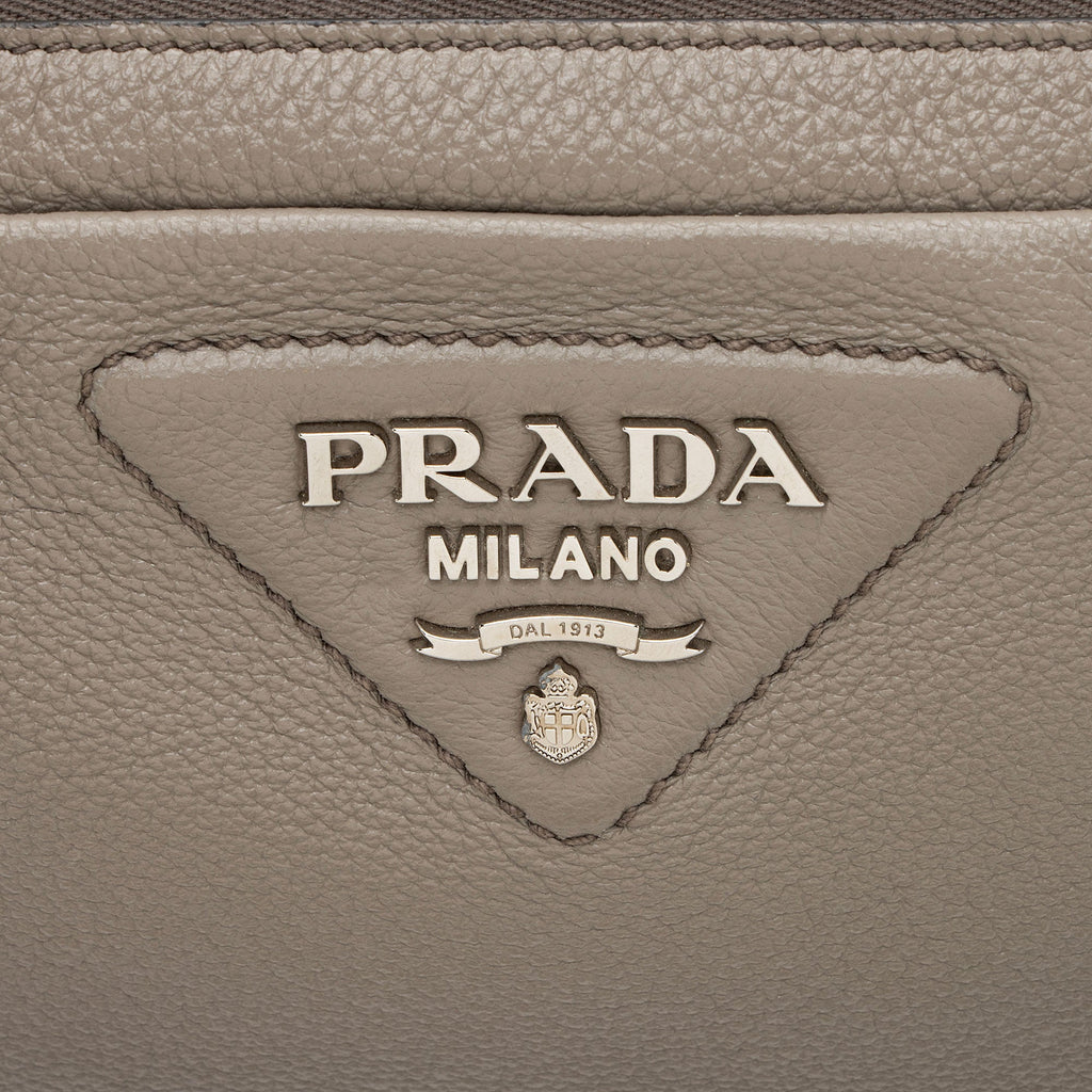 Prada Vitello Daino Double Zip Camera Bag