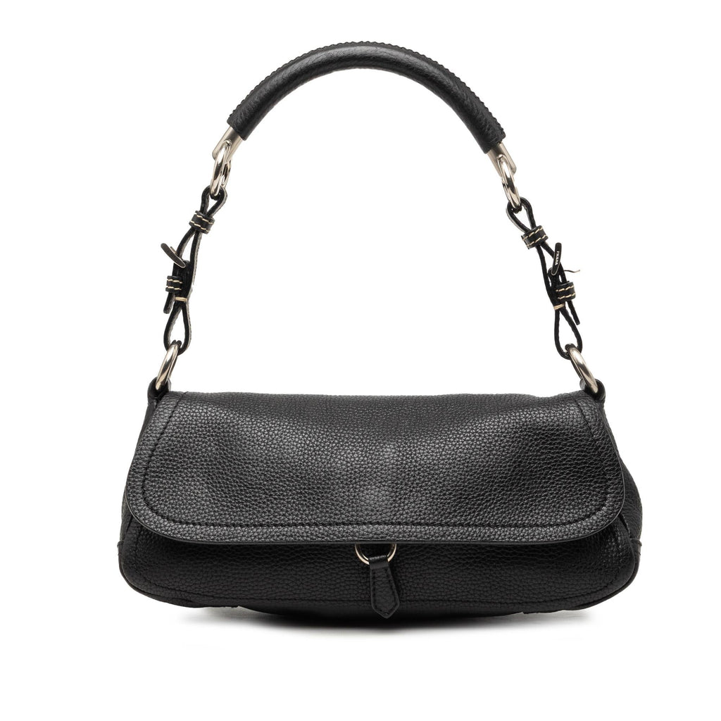 Prada Vitello Daino Flap Shoulder Bag
